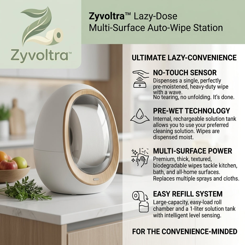 Zyvoltra™ Lazy-Dose Multi-Surface Auto-Wipe Station