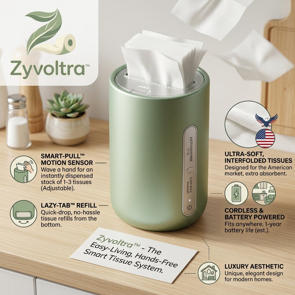 Zyvoltra™ – The Easy-Living, Hands-Free Smart Tissue System